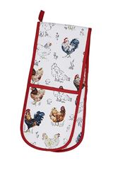 Picture of Farm Birds Double Oven Glove - Ulster Weavers