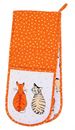 Image sur Cats In Waiting Double Oven Glove - Ulster Weavers