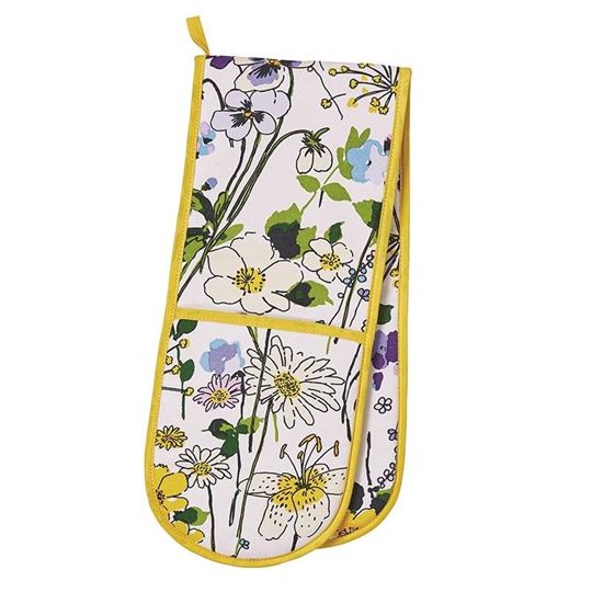 Image sur Wildflower Double Oven Glove - Ulster Weavers