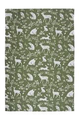 Picture of Forest Friends Sage Tea Towel 2PK - Ulster Weavers