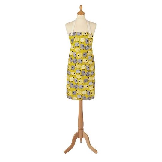 Image sur Dotty Sheep Oilcloth Apron - Ulster Weavers