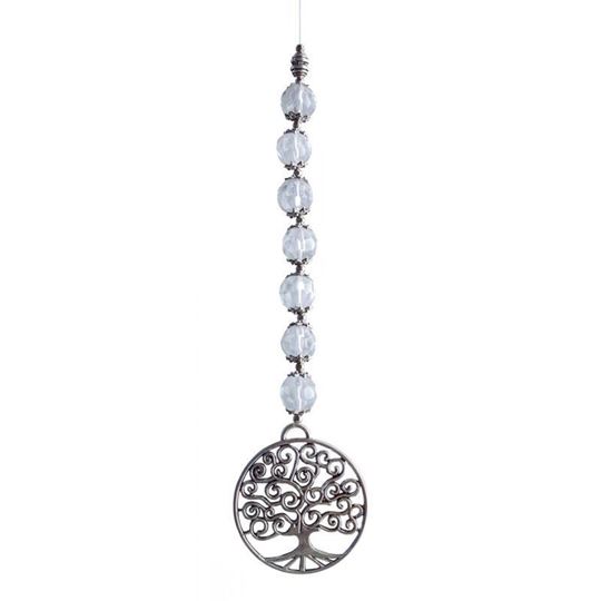 Image sur Suncatcher Baum des Lebens 20 cm, Kristallglas und Metall