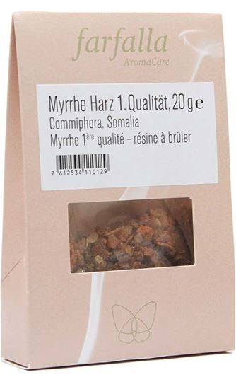 Picture of Myrrhe Harz 1. Qualität  (20g) von Farfalla