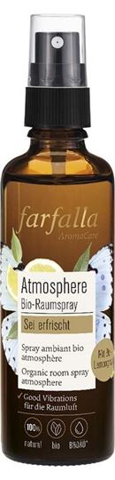 Image sur Sei erfrischt Lemongrass - Atmosphère Bio-Raumspray von Farfalla, 75 ml 