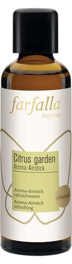Image sur Aroma-Airstick Citrus Garden Nachfüllung (75ml) von Farfalla