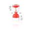 Picture of PARADOX edition TEA timer red