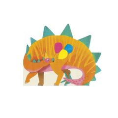 Picture of PARTY DINOSAURS SHAPED NAPKIN 16PK