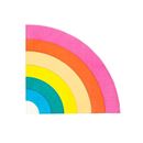 Picture of RAINBOW SHAPED NAPKIN, WITH FOIL (16PK)