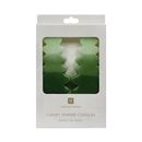 Image sur CANDLE SHOP, TREE SHAPED CANDLE, GREEN, 20CM, 2PK