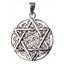 Picture of Anhänger Hexagramm 3 cm, Silber