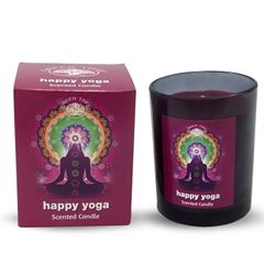 Picture of Aromakerze happy Yoga 9.5 cm, Wachs