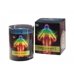 Image de Aromakerze Reiki Energy 9.5 cm, Wachs