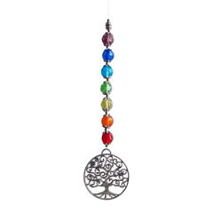 Image de Suncatcher Baum des Lebens 20 cm, Kristallglas und Metall