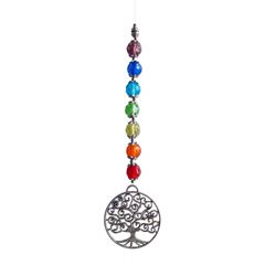 Picture of Suncatcher Baum des Lebens 20 cm, Kristallglas und Metall