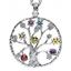 Immagine di Anhänger Baum des Lebens 2.5 cm, Messing versilbert