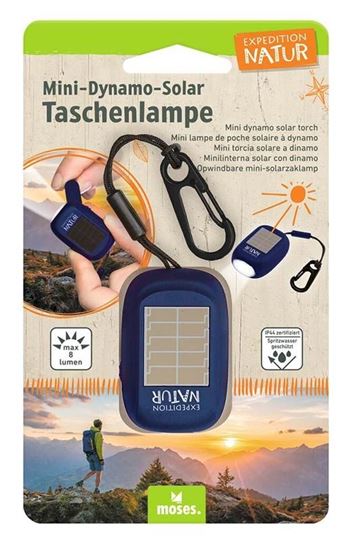 Image sur Expedition Natur Mini-Dynamo-Solar Taschenlampe, VE-8