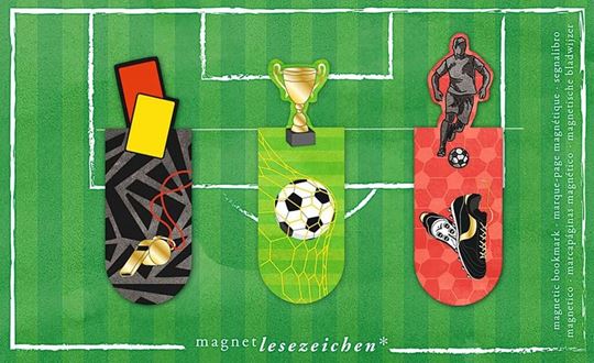 Bild von Magnetlesezeichen Fussball Fan , VE-6