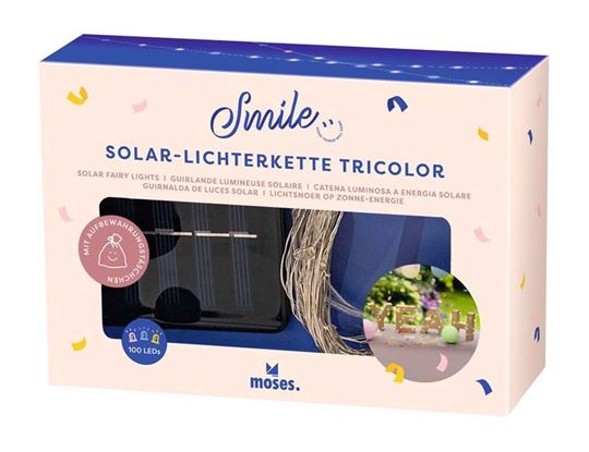 Immagine di Smile Solar-Lichterkette Tricolor, VE-2