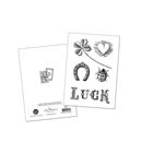 Immagine di Lucky Doppelkarte zum Ausmalen