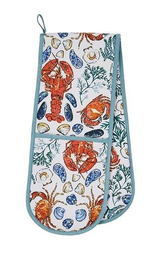 Image sur Shellfish Double Oven Glove - Ulster Weavers