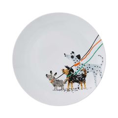 Bild von Dog Days Porcelain Side Plate - Ulster Weavers