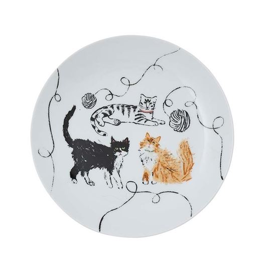 Image sur Feline Friends Porcelain Side Plate - Ulster Weavers
