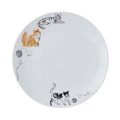 Picture of Feline Friends Porcelain Dinner Plate - Ulster Weavers
