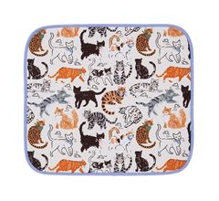 Picture of Feline Friends Dish Drying Mat - Ulster Weavers