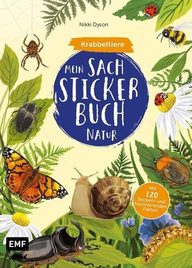 Image sur Mein Sach-Stickerbuch Natur –Krabbeltiere