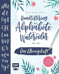Picture of Janssen M: Handlettering AlphabeteWatercolor – Das Übungsheft