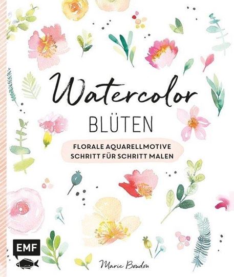 Image sur Boudon M: Watercolor-Blüten