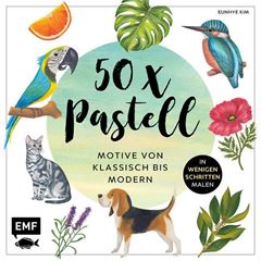 Picture of Kim E: 50 x Pastell – Motive vonklassisch bis modern