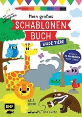 Immagine di Golding E: Mein grosses Schablonen-Buch –Wilde Tiere