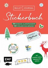Bild von Bullet Journal – Stickerbuch MerryChristmas: 700 weihnachtliche Schmuckel