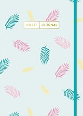 Picture of Bullet Journal Pastel Leaves