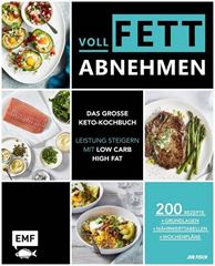 Immagine di Fisch J: Voll fett abnehmen — Das grosseKeto-Kochbuch — Leistung steigern mit Lo