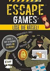 Bild von Monhard M: Escape Games Level 1 (gelb) –Löse die Rätsel! – 8 Escape Games ab de