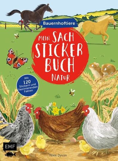 Image sur Mein Sach-Stickerbuch Natur –Bauernhoftiere