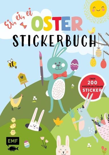 Image sur Ei, ei, ei – Das grosse Oster-Stickerbuch