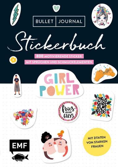 Image sur Bullet Journal – Stickerbuch: Girlpower