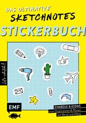 Bild von Let's sketch! Das ultimativeSketchnotes-Stickerbuch – Über 600 Stic