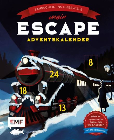 Immagine di Mein Escape-Adventskalender: Fahrscheinins Ungewisse – Mit Decoderfolie