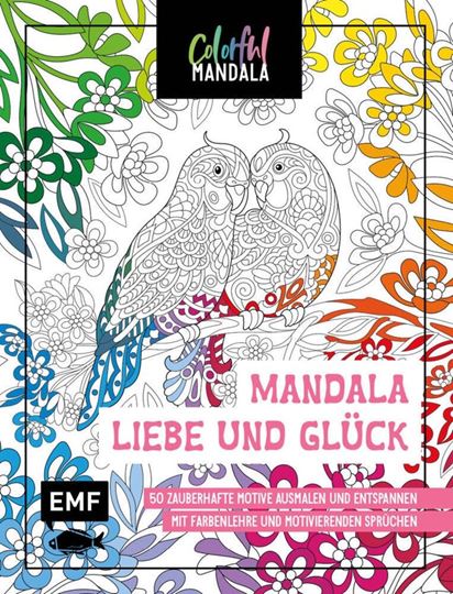 Bild von Colorful Mandala – Mandala – Liebe undGlück