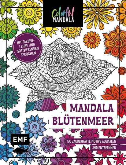 Picture of Colorful Mandala – Mandala – Blütenmeer