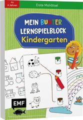 Bild von Mein bunter Lernspielblock –Kindergarten: Erste Malrätsel