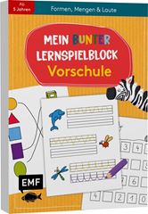 Image de Mein bunter Lernspielblock – Vorschule:Formen, Mengen und Laute
