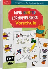 Picture of Mein bunter Lernspielblock – Vorschule:Vergleichen, Kombinieren, Rätseln