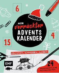 Picture of Mein verrückter Adventskalender – DasMitmachbuch: zeichnen, schneiden, klebe