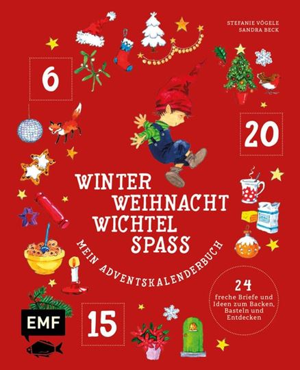 Image sur Vögele S: Mein Adventskalender-Buch:Winter-Weihnacht-Wichtelspass