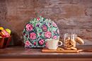 Immagine di Tea Cosy Cotton Rose Garden - Ulster Weavers